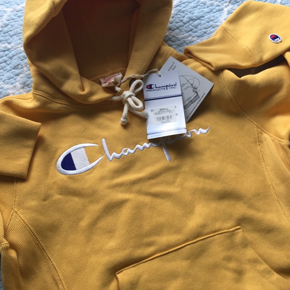 Rare Champion Reverse Weave hoodie EU ver, small